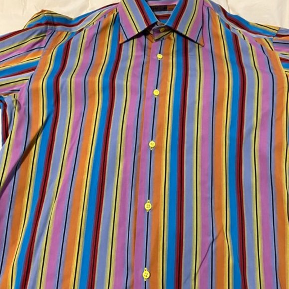 Thomas Elliott Bold Colors Dress Shirt - Picture 3 of 10